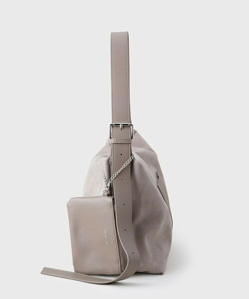 OPAQUE.CLIP / オペーク ドット クリップ ショルダーバッグ | 【2WAY/A4サイズ対応】ポーチ付きフェイクスエードショルダーバッグ | 詳細7