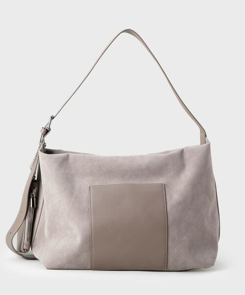 OPAQUE.CLIP / オペーク ドット クリップ ショルダーバッグ | 【2WAY/A4サイズ対応】ポーチ付きフェイクスエードショルダーバッグ | 詳細8