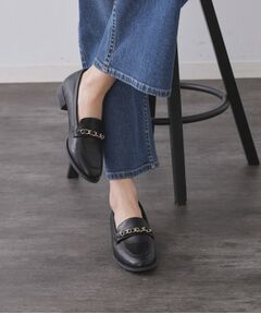 OPAQUE.CLIP / オペーク ドット クリップ パンプス | 【抗菌防臭加工/通勤対応】チェーンデザインローファー