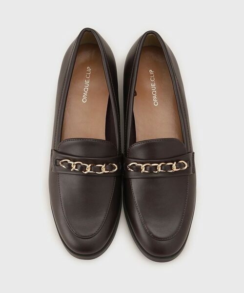 OPAQUE.CLIP / オペーク ドット クリップ パンプス | 【抗菌防臭加工/通勤対応】チェーンデザインローファー | 詳細6