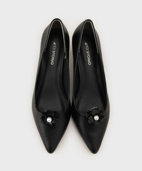 OPAQUE.CLIP / オペーク ドット クリップ パンプス | 【2WAY／抗菌防臭加工】フラワークリップ付きパンプス | 詳細4