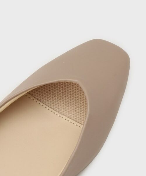 OPAQUE.CLIP / オペーク ドット クリップ パンプス | 【抗菌防臭加工/生活防水】メタルパーツVフラットパンプス | 詳細11