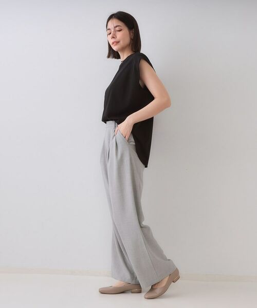 OPAQUE.CLIP / オペーク ドット クリップ パンプス | 【抗菌防臭加工/生活防水】メタルパーツVフラットパンプス | 詳細13