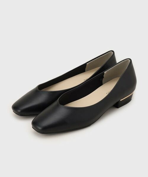 OPAQUE.CLIP / オペーク ドット クリップ パンプス | 【抗菌防臭加工/生活防水】メタルパーツVフラットパンプス | 詳細4