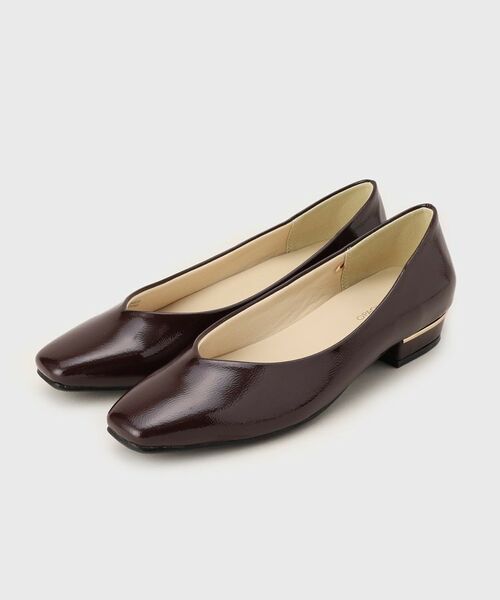 OPAQUE.CLIP / オペーク ドット クリップ パンプス | 【抗菌防臭加工/生活防水】メタルパーツVフラットパンプス | 詳細5