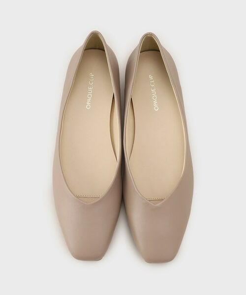 OPAQUE.CLIP / オペーク ドット クリップ パンプス | 【抗菌防臭加工/生活防水】メタルパーツVフラットパンプス | 詳細9