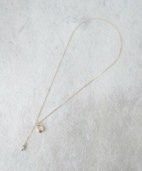 OPAQUE.CLIP / オペーク ドット クリップ ネックレス・ペンダント・チョーカー | 【2WAY】Y字しずくメタルネックレス | 詳細2