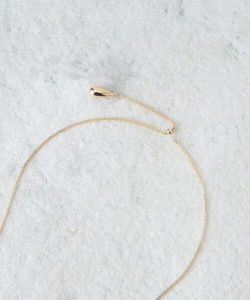 OPAQUE.CLIP / オペーク ドット クリップ ネックレス・ペンダント・チョーカー | 【2WAY】Y字しずくメタルネックレス | 詳細6
