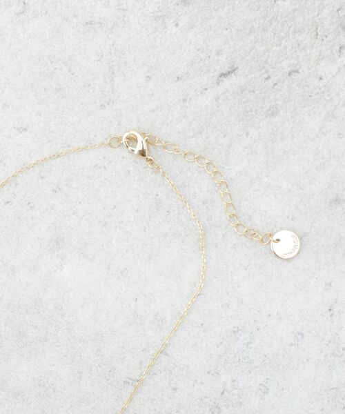 OPAQUE.CLIP / オペーク ドット クリップ ネックレス・ペンダント・チョーカー | メタルダブルリングショートネックレス | 詳細4