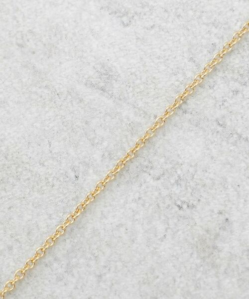 OPAQUE.CLIP / オペーク ドット クリップ ネックレス・ペンダント・チョーカー | エポ×メタル×ビジュー トリプルリングネックレス | 詳細3