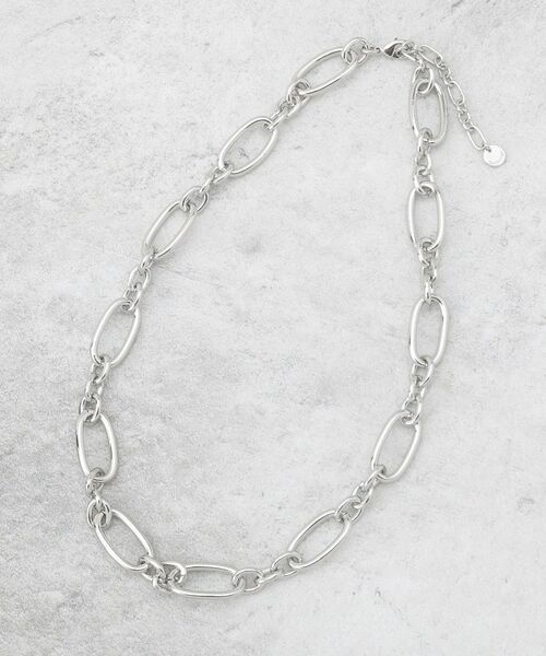 OPAQUE. CLIP/オペーク ドット クリップ チェーンネックレス シルバー(006) 00 OPAQUE. CLIP/オペーク ドット クリップ チェーンネックレス シルバー(006) 00