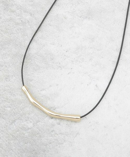 OPAQUE.CLIP / オペーク ドット クリップ ネックレス・ペンダント・チョーカー | メタルバー×コードネックレス | 詳細1