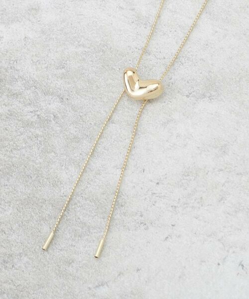 OPAQUE.CLIP / オペーク ドット クリップ ネックレス・ペンダント・チョーカー | ハートモチーフスライドネックレス | 詳細1