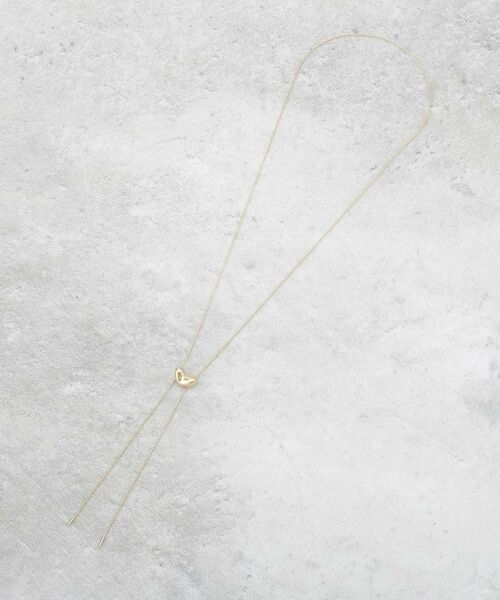 OPAQUE.CLIP / オペーク ドット クリップ ネックレス・ペンダント・チョーカー | ハートモチーフスライドネックレス | 詳細2