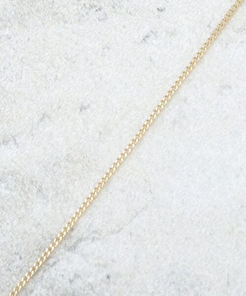 OPAQUE.CLIP / オペーク ドット クリップ ネックレス・ペンダント・チョーカー | オーバルメタル×フェイクパール スライドネックレス | 詳細3