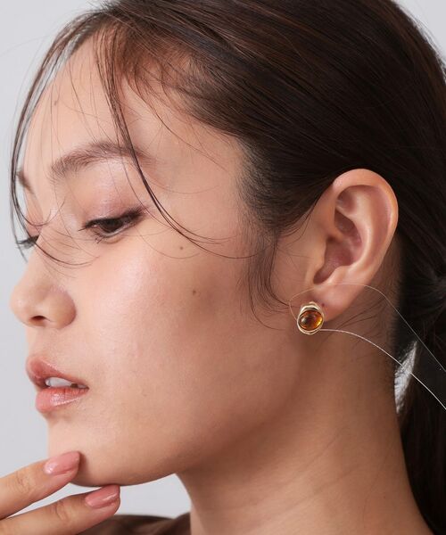 OPAQUE.CLIP / オペーク ドット クリップ ピアス・イヤリング | メタル縁取りカラーピアス | 詳細5