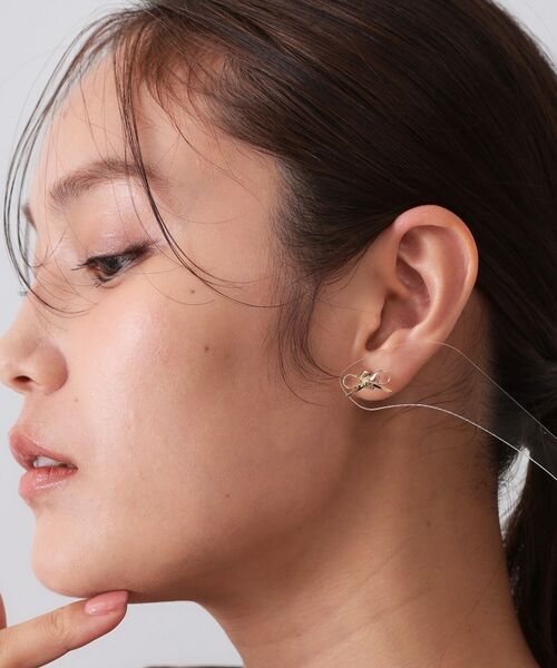 OPAQUE.CLIP / オペーク ドット クリップ ピアス・イヤリング | リボンモチーフピアス | 詳細5