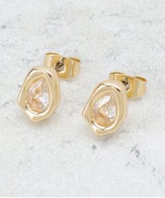 OPAQUE.CLIP / オペーク ドット クリップ ピアス・イヤリング | メタル縁取りビジューピアス