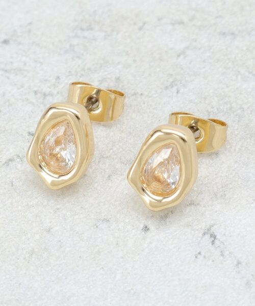 OPAQUE.CLIP / オペーク ドット クリップ ピアス・イヤリング | メタル縁取りビジューピアス | 詳細1