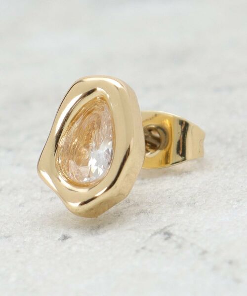 OPAQUE.CLIP / オペーク ドット クリップ ピアス・イヤリング | メタル縁取りビジューピアス | 詳細2