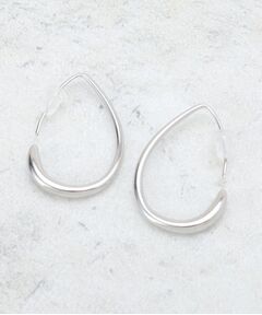 OPAQUE.CLIP / オペーク ドット クリップ ピアス・イヤリング | しずくメタルフープピアス