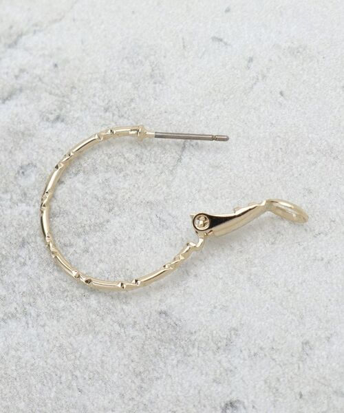 OPAQUE.CLIP / オペーク ドット クリップ ピアス・イヤリング | ワンタッチ細フープピアス | 詳細3