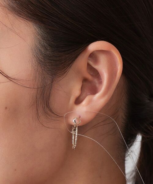 OPAQUE.CLIP / オペーク ドット クリップ ピアス・イヤリング | ワンタッチ細フープピアス | 詳細4