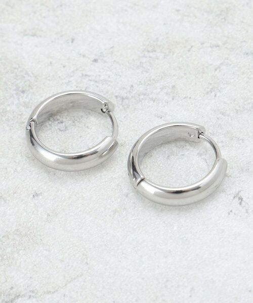 OPAQUE. CLIP/オペーク ドット クリップ ワンタッチステンレスピアス シルバー(006) 00