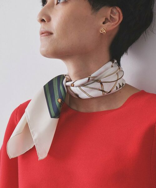 OPAQUE.CLIP / オペーク ドット クリップ バンダナ・スカーフ | 柄アソートスクエアスカーフ | 詳細5