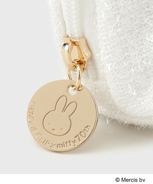 OPAQUE.CLIP / オペーク ドット クリップ ポーチ | 【miffyコラボ】フェイス型キラキラポーチ | 詳細13