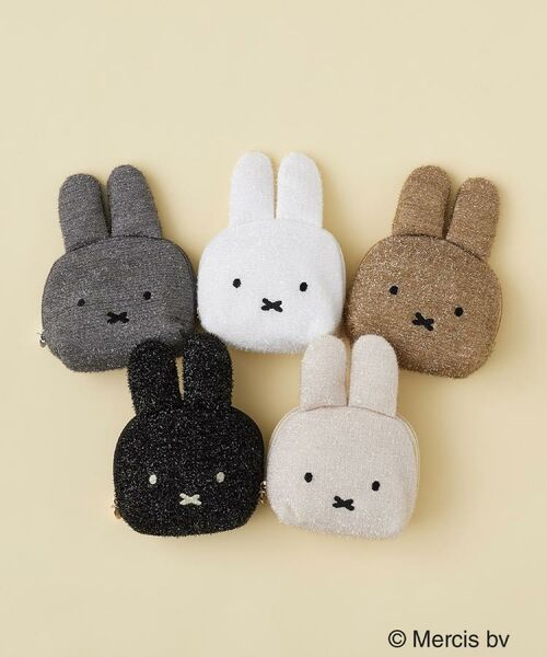 OPAQUE.CLIP / オペーク ドット クリップ ポーチ | 【miffyコラボ】フェイス型キラキラポーチ | 詳細2