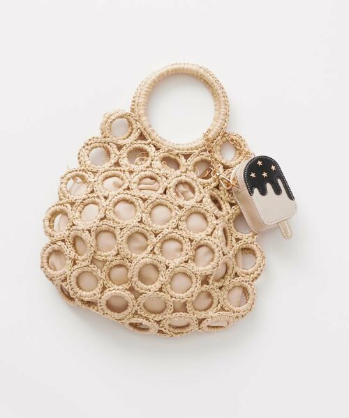 OPAQUE.CLIP / オペーク ドット クリップ キーホルダー・ストラップ | トロピカルメタリックバッグチャーム | 詳細1