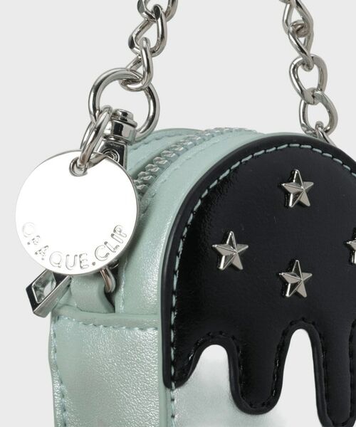 OPAQUE.CLIP / オペーク ドット クリップ キーホルダー・ストラップ | トロピカルメタリックバッグチャーム | 詳細6