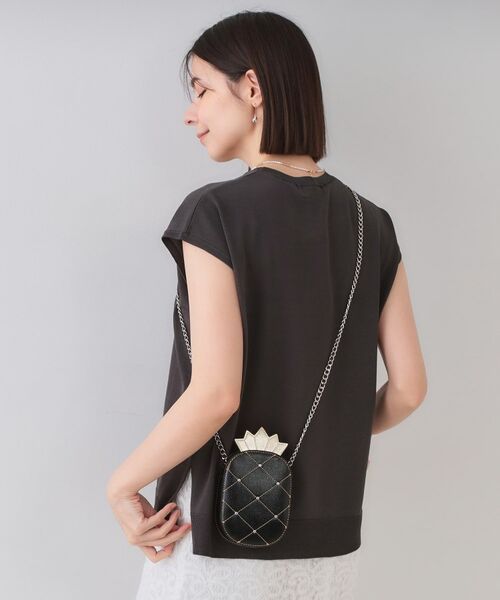 OPAQUE.CLIP / オペーク ドット クリップ ショルダーバッグ | トロピカルメタリックミニショルダーバッグ | 詳細1