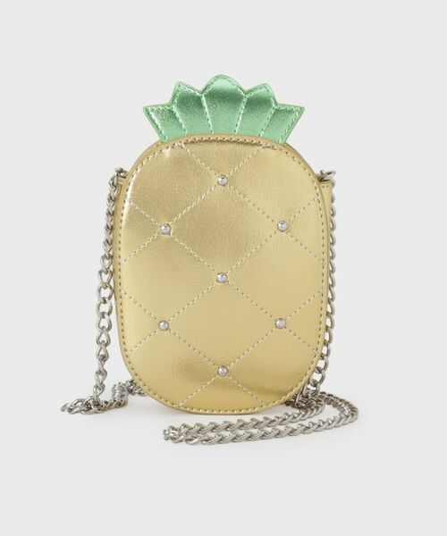 OPAQUE.CLIP / オペーク ドット クリップ ショルダーバッグ | トロピカルメタリックミニショルダーバッグ | 詳細10