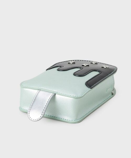 OPAQUE.CLIP / オペーク ドット クリップ ショルダーバッグ | トロピカルメタリックミニショルダーバッグ | 詳細15