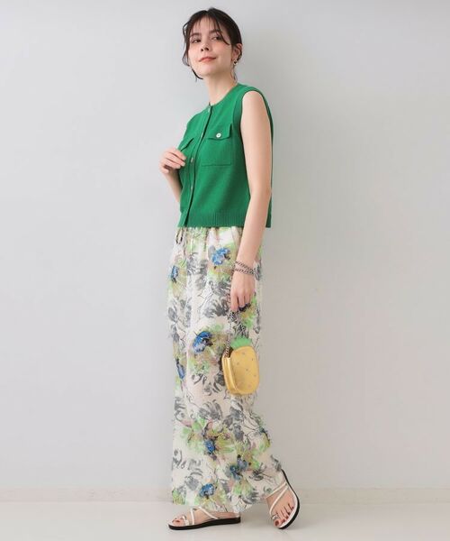 OPAQUE.CLIP / オペーク ドット クリップ ショルダーバッグ | トロピカルメタリックミニショルダーバッグ | 詳細4