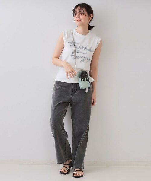 OPAQUE.CLIP / オペーク ドット クリップ ショルダーバッグ | トロピカルメタリックミニショルダーバッグ | 詳細8