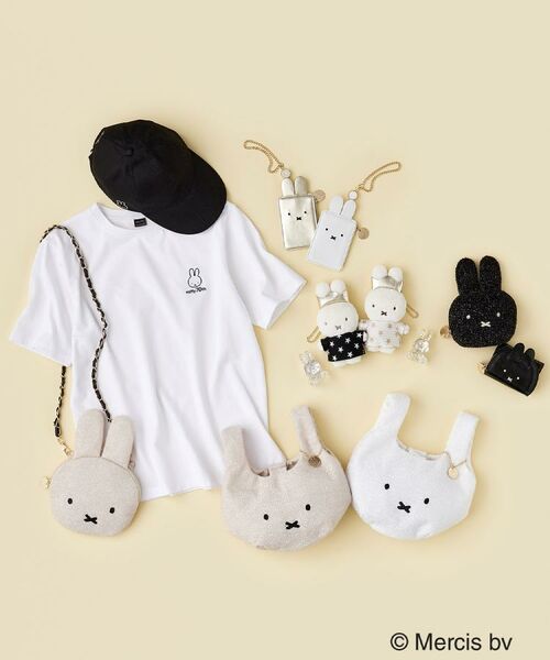 OPAQUE.CLIP / オペーク ドット クリップ Tシャツ | 【miffyコラボ】ワンポイント刺繍Ｔシャツ | 詳細2