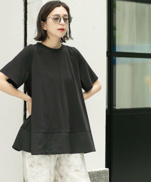 OPAQUE.CLIP / オペーク ドット クリップ カットソー | Aラインドッキングカットソー【洗濯機洗い可】 | 詳細11