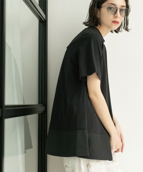 OPAQUE.CLIP / オペーク ドット クリップ カットソー | Aラインドッキングカットソー【洗濯機洗い可】 | 詳細13