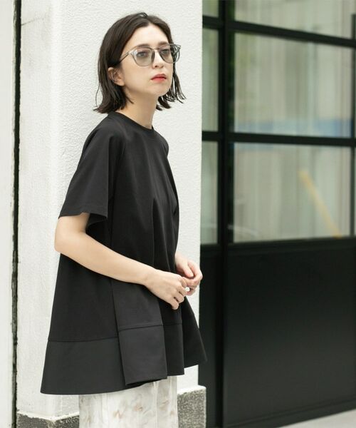 OPAQUE.CLIP / オペーク ドット クリップ カットソー | Aラインドッキングカットソー【洗濯機洗い可】 | 詳細7