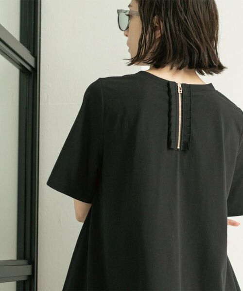 OPAQUE.CLIP / オペーク ドット クリップ カットソー | Aラインドッキングカットソー【洗濯機洗い可】 | 詳細8