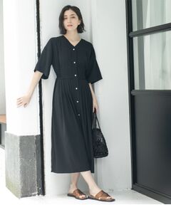 新品タグ付き オペークドットクリップ リラクシーツイルトレンチ M リラクシーツイルトレンチコート【洗える】（トレンチコート