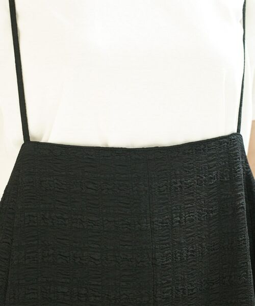 OPAQUE.CLIP / オペーク ドット クリップ ワンピース | シアーチェックキャミワンピース【洗濯機洗い可】 | 詳細23