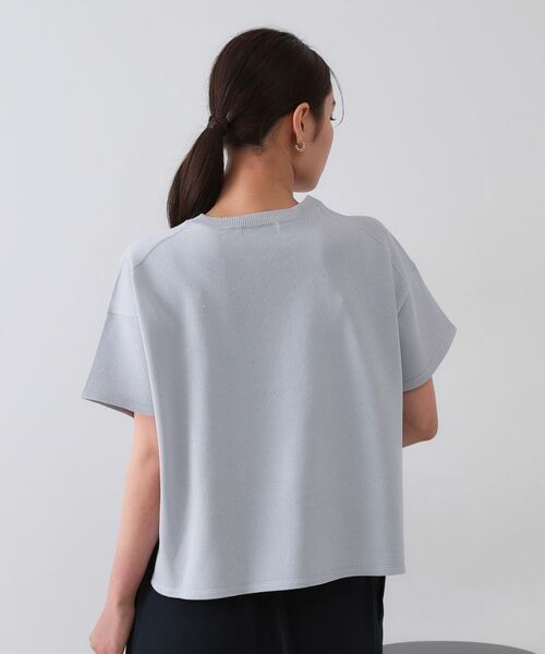 OPAQUE.CLIP / オペーク ドット クリップ ニット・セーター | スパンコールサマーニット【洗濯機洗い可/抗ピル】 | 詳細19