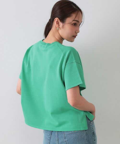 OPAQUE.CLIP / オペーク ドット クリップ ニット・セーター | スパンコールサマーニット【洗濯機洗い可/抗ピル】 | 詳細5