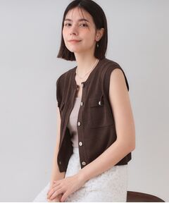 OPAQUE.CLIP / オペーク ドット クリップ ニット・セーター | ダブルポケットニット【洗濯機洗い可】