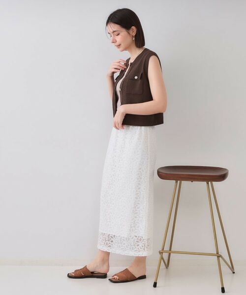 OPAQUE.CLIP / オペーク ドット クリップ ニット・セーター | ダブルポケットニット【洗濯機洗い可】 | 詳細16