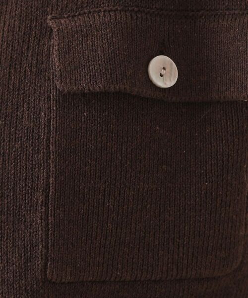 OPAQUE.CLIP / オペーク ドット クリップ ニット・セーター | ダブルポケットニット【洗濯機洗い可】 | 詳細17